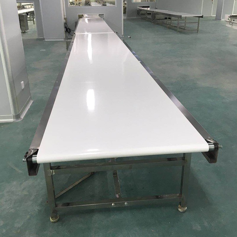 不锈钢食品级输送机小型pu皮带304不锈钢传送机升降设备爬坡机图4