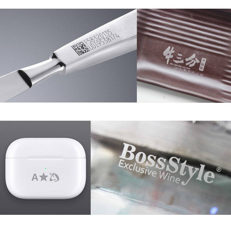 博捷BOJET厂家直销UV紫外激光打标机3W/5W紫外飞行激光打码机图3