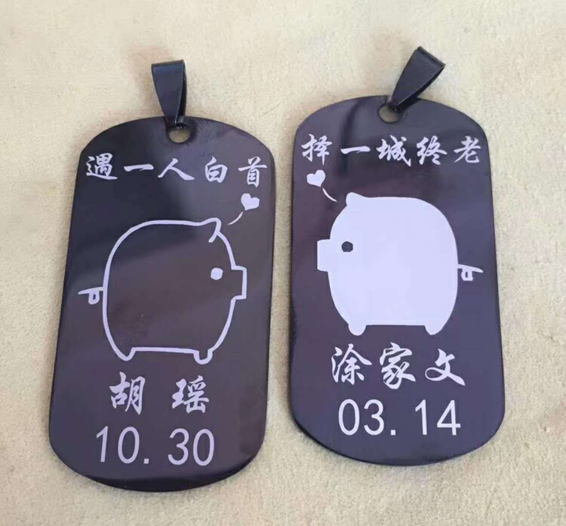 厂家直销铝材不锈钢激光打标机 彩色激光打标机 小型激光喷码机图3