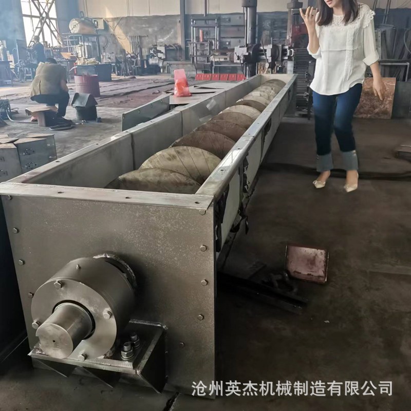不锈钢螺旋输送机U型无轴螺旋蛟龙上料机绞龙304/316螺旋输送机图2