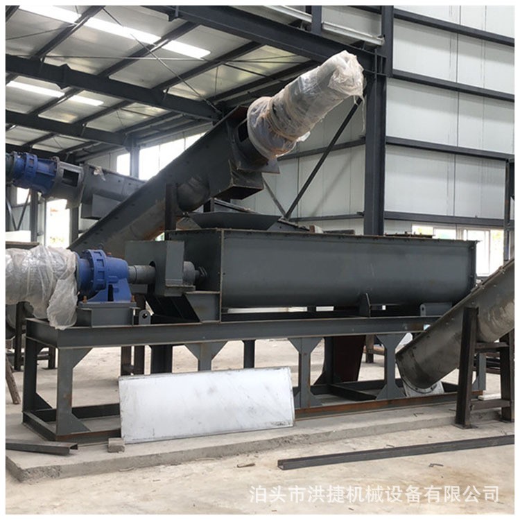 双轴粉尘加湿机除尘器用粉尘加湿搅拌机石灰消化器干粉砂浆搅拌机图3