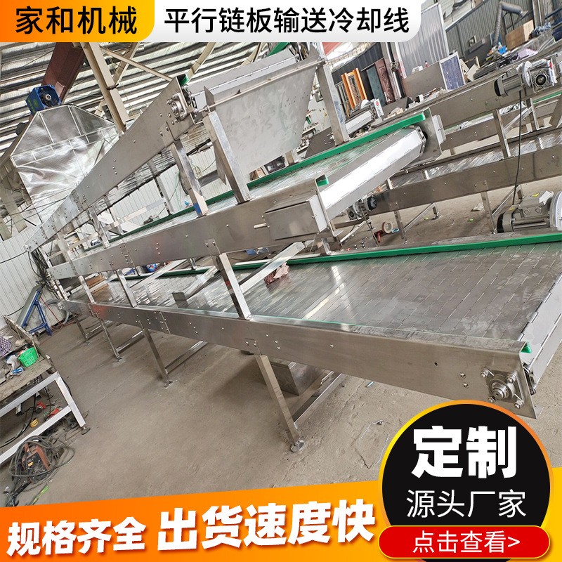 不锈钢网带风冷输送机提升机粮食装厢车上料机煤场火电物料输送机图3