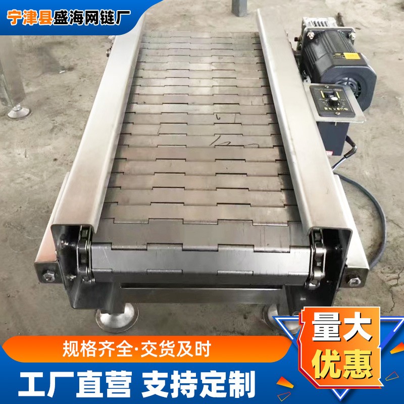 输送设备厂家食品流水线传送带滚筒输送机网带输送机链板提升机图4