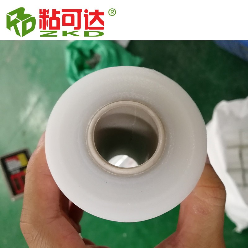 东莞厂家 PE透明电线膜6cm 手用打包环保缠绕围膜 工用保鲜膜批发图4
