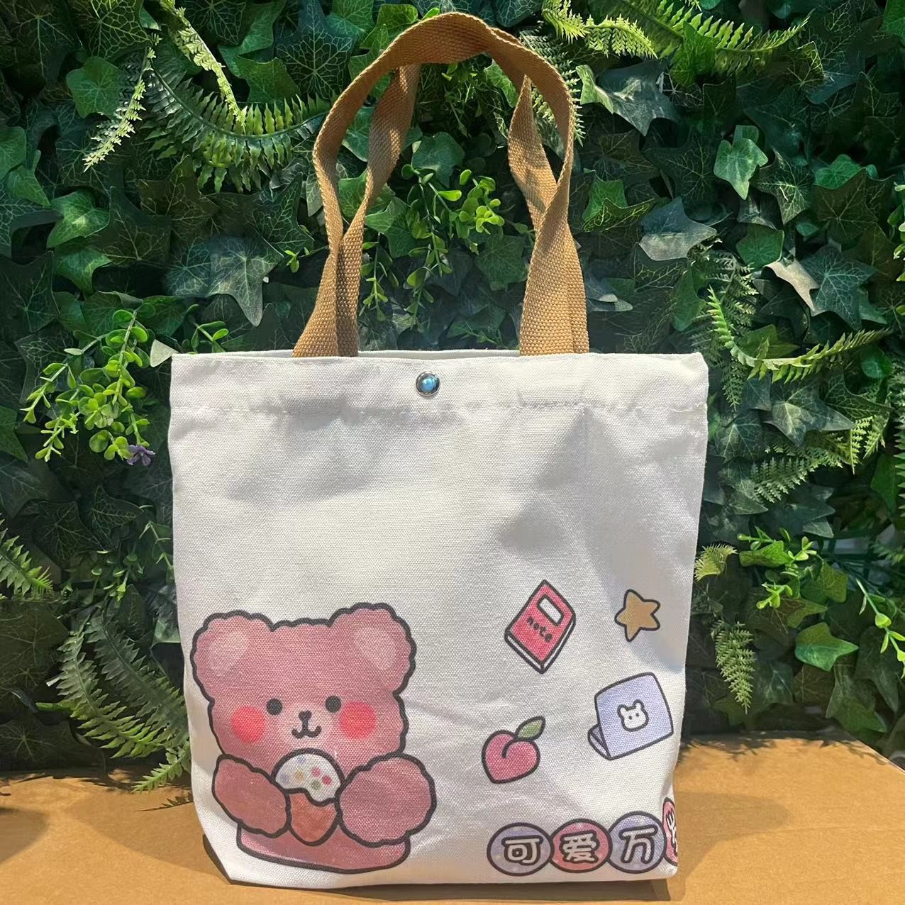 高档企业帆布袋定制logo麻布袋印刷图案广告礼品帆布手提袋批发图4