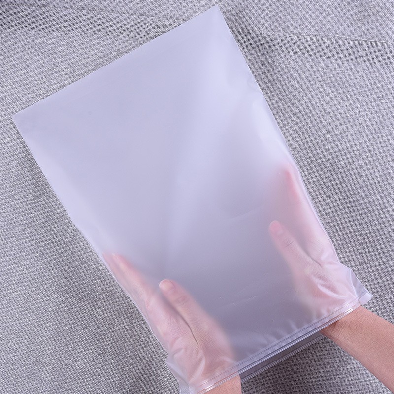 磨砂透明拉链袋服装EVA自封袋衣服收纳包装袋拉骨袋厂 家印刷袋子图5