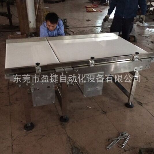 东莞刀口皮带输送机小物品输送皮带线PU食品厂专用流水线图3