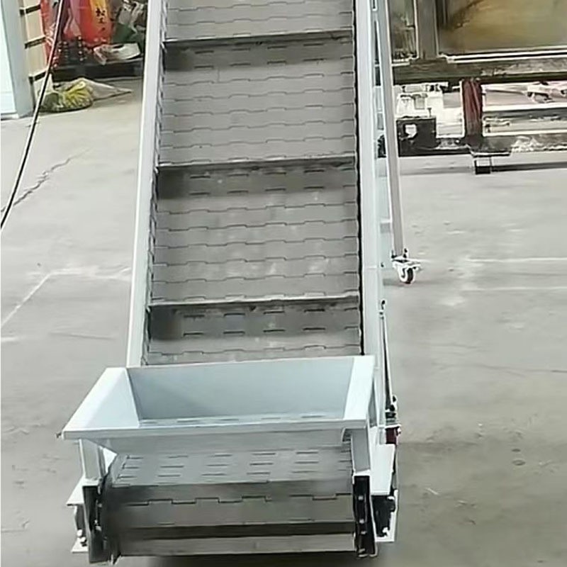链板输送机 重型链板提升机 工业矿石送料机流水线链板式 输送机图4