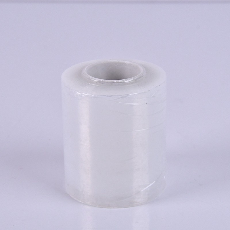 pvc缠绕膜 白色打包膜工业包装保鲜嫁接自粘拉伸包装膜透明缠绕膜图3