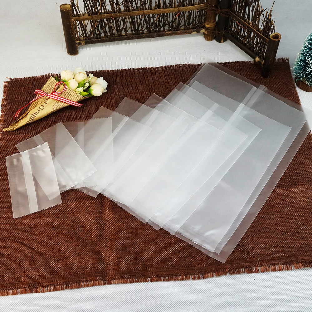 现货供应磨砂透明平口袋 哑光中封袋 磨砂平口袋 食品糖果包装袋图4