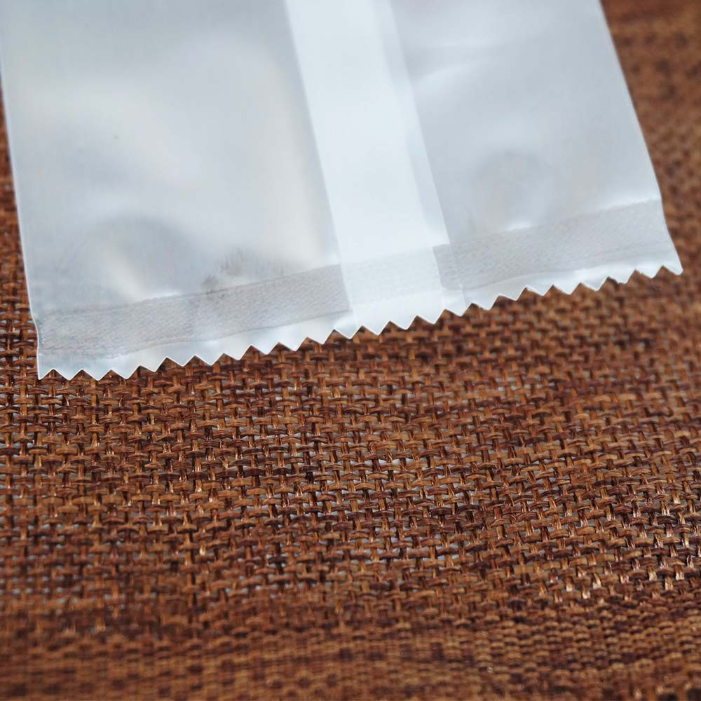 现货供应磨砂透明平口袋 哑光中封袋 磨砂平口袋 食品糖果包装袋图2