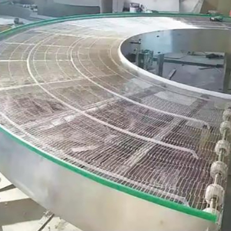 链板转弯机90度板链转弯机金属网带皮带输送机环形板链输送机图3