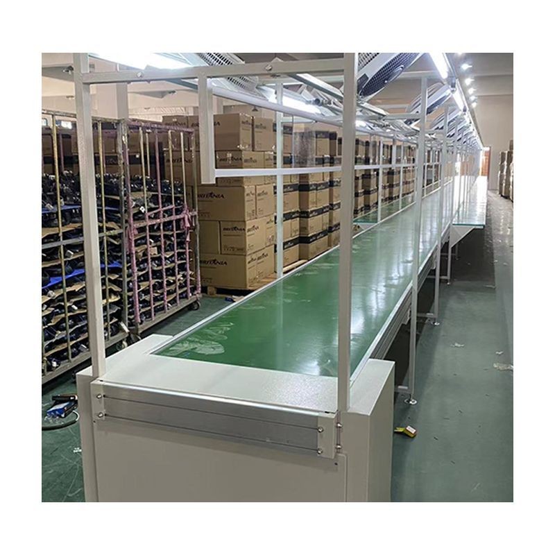 流水线生产厂家食品输送带电子流水线传输带塑料打包传输带图5