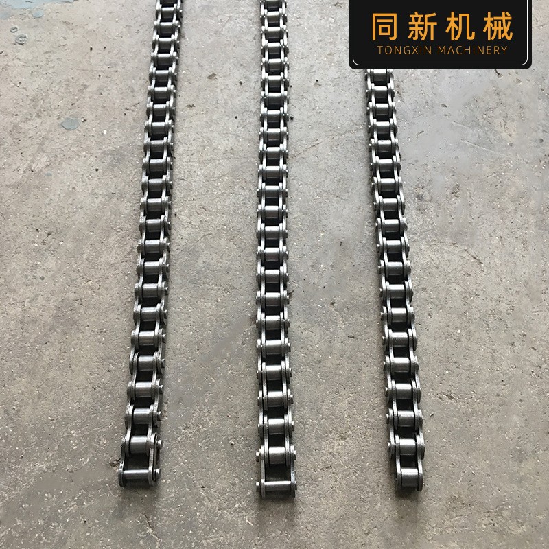 现货工业输送链条单双排短节距滚子链4分06B08A304不锈钢链条批发图4