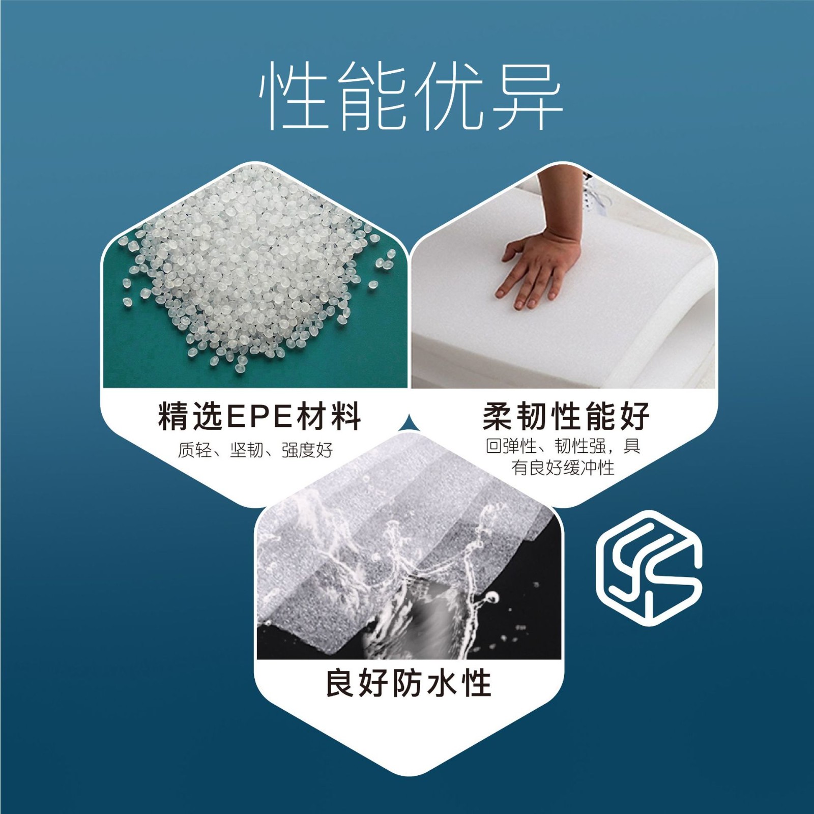 EPE珍珠棉泡沫卷材薄款卷料10mm加厚30cm打包包装膜珍 珠棉卷厂家图2