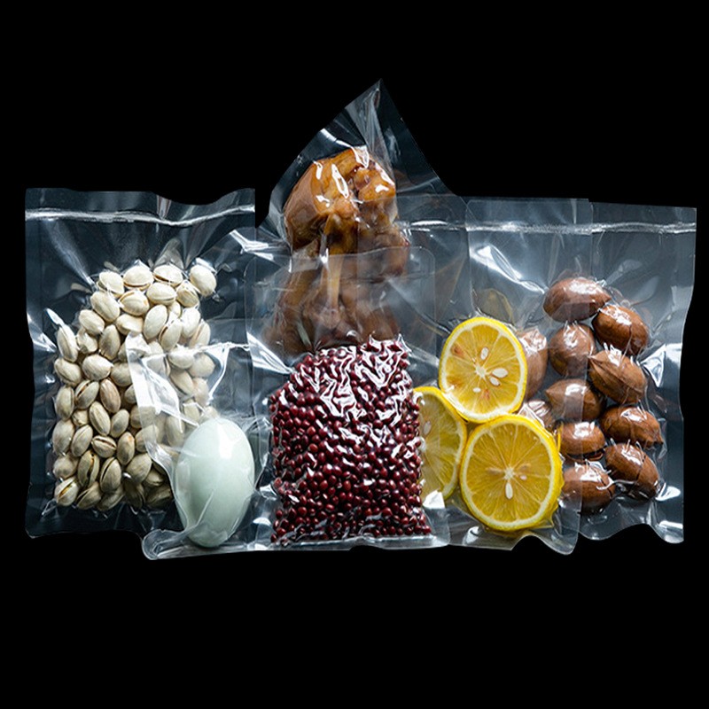 商用食品级聚酯光面真空袋火腿肠杂粮干货保鲜密封压缩真 空包装袋图3