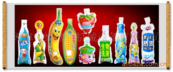 异形果冻膨胀袋液体灌装封口机图4