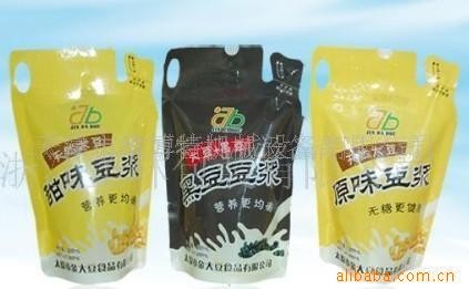 供应液体灌装机,立式豆浆袋，异形袋，膨胀袋，吸管式灌装封口机图3