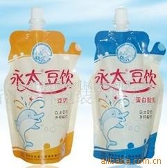 供应液体灌装机,立式豆浆袋，异形袋，膨胀袋，吸管式灌装封口机图4
