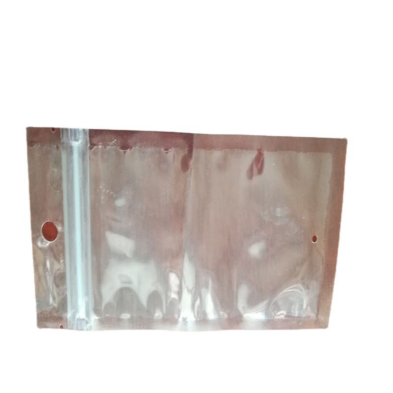 广东透明pe白边锁骨袋单面印04标志pe印刷吹膜骨袋带飞机自封口袋图5