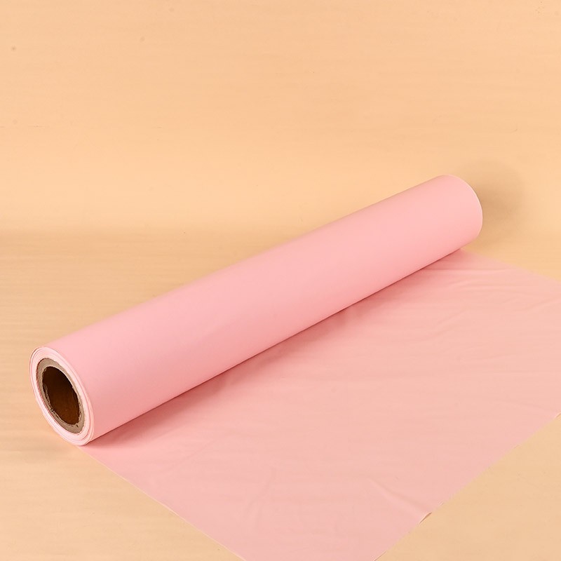有色果冻料薄膜厂家批发高弹磨砂软胶手袋箱包包装材料PVC果冻料图2