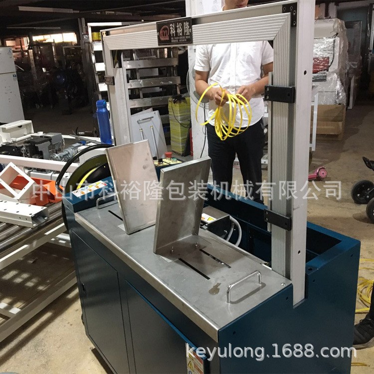纸管 纸芯捆绑机 纸箱打捆机 圆管 滚筒 管捆扎机图3