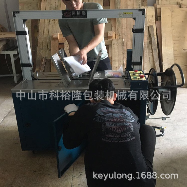 纸管 纸芯捆绑机 纸箱打捆机 圆管 滚筒 管捆扎机图4