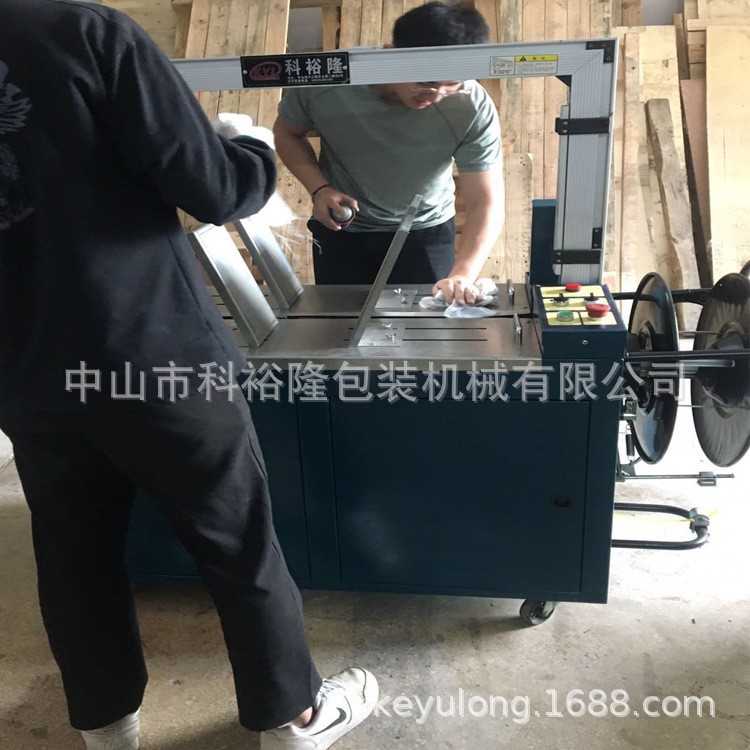 纸管 纸芯捆绑机 纸箱打捆机 圆管 滚筒 管捆扎机图5