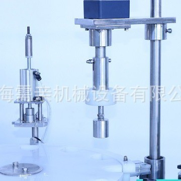 六头液体灌装旋盖机 直线式柱塞泵灌装旋盖一体机图3