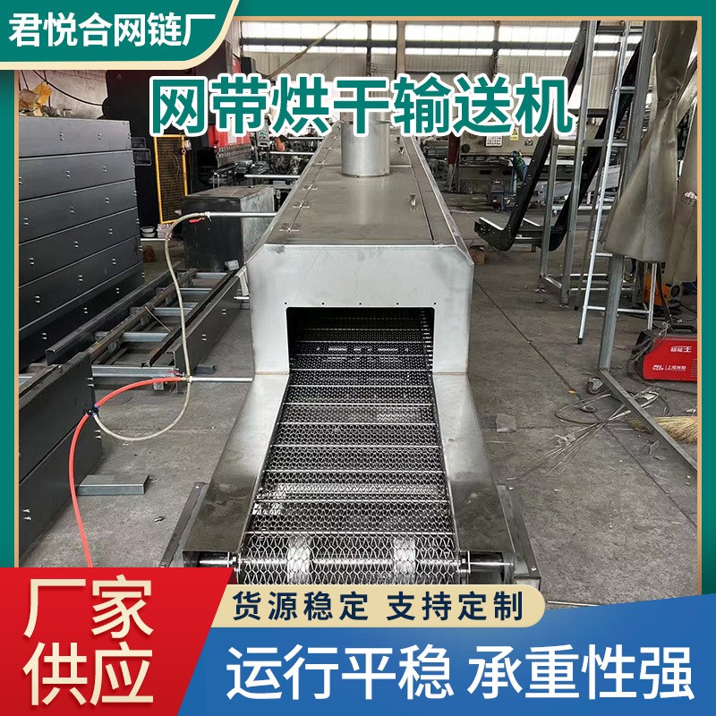 网带输送机隧道炉烘干网带传送机流水线不锈钢网带烘干生产线厂家图2