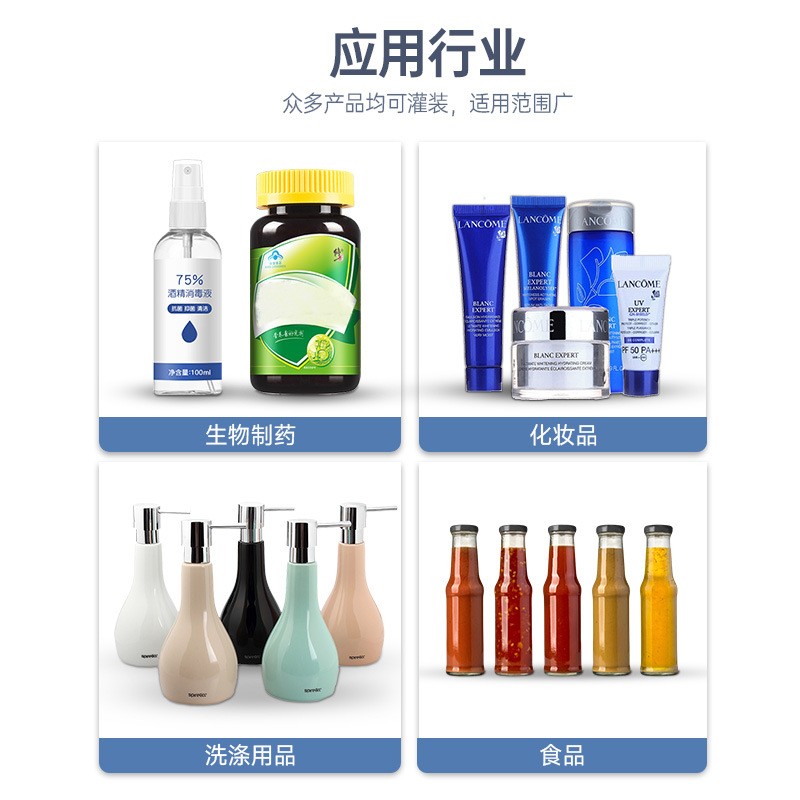 防滴漏灌装头 灌装机不锈钢配件灌装头 气动膏体液体罐装头图2