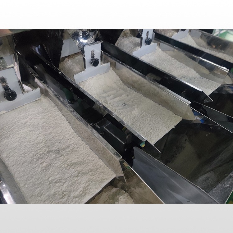 大型茶叶称重分装机 大红袍茶叶称重设备 立式袋装双头灌装机图4