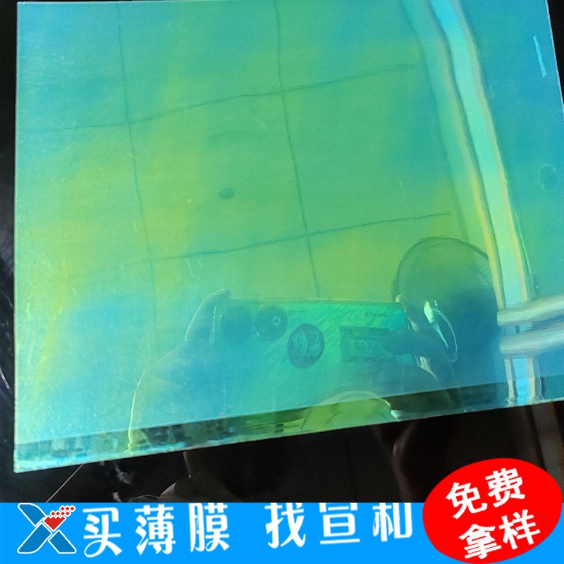 UV转印纹理PET聚酯薄膜光柱光栅水立方碳纤维UV转印PET图5