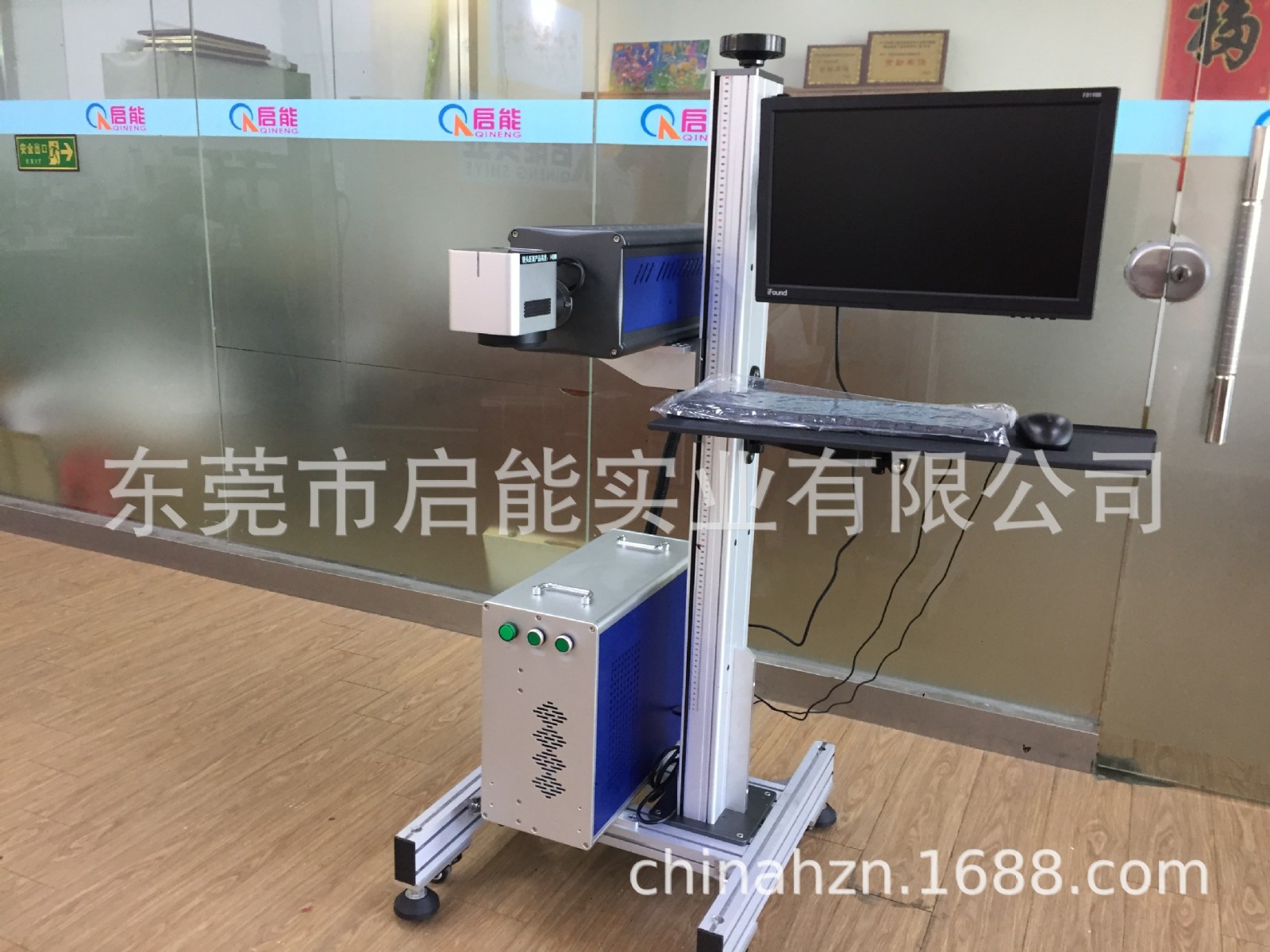 木材家具二氧化碳激光打标机大幅面布料皮革竹木礼品盒雕刻机图2