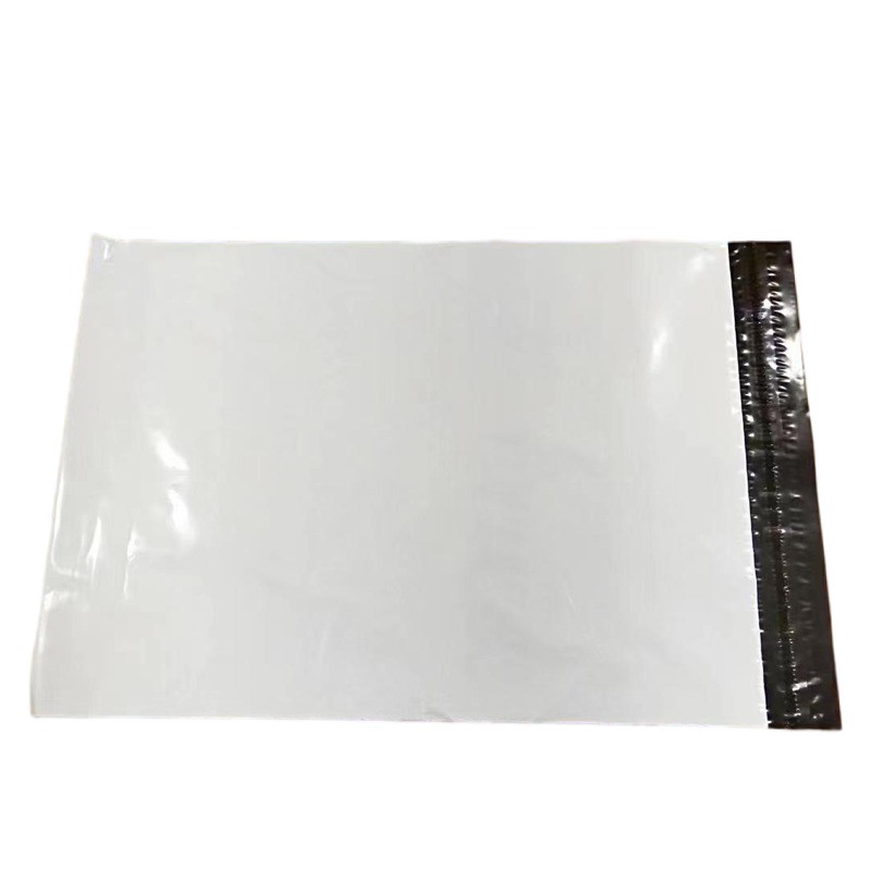白色加厚一次性防撕裂快递袋 60x80大号现制印刷 防水物 流包装袋图3