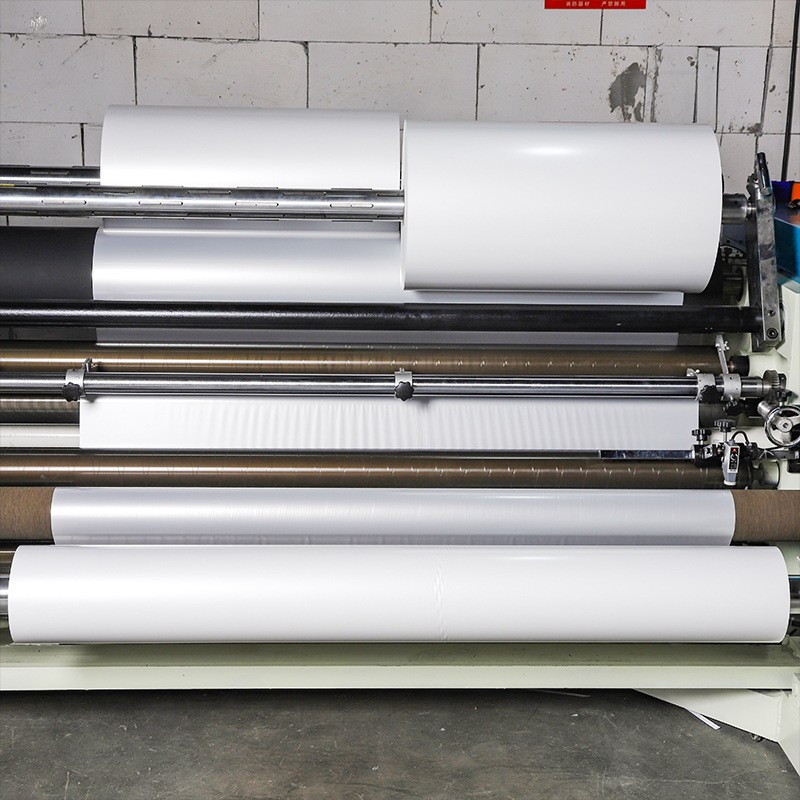 厂家直供PP珠光合成纸现货6.5丝6.8丝7丝8丝珠光膜哑面合成纸图4