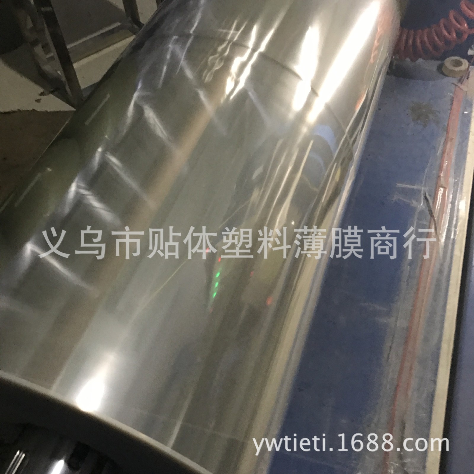 PVC热熔带胶包装薄膜 真空带胶包装膜 透明吸卡包装膜 贴体包装膜图2