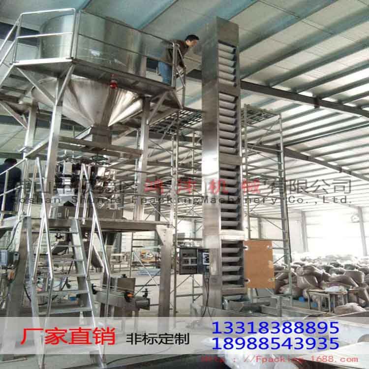厂家直供物料提升机垂直输送机 Z型提升机 6.5L多料口提升机图2
