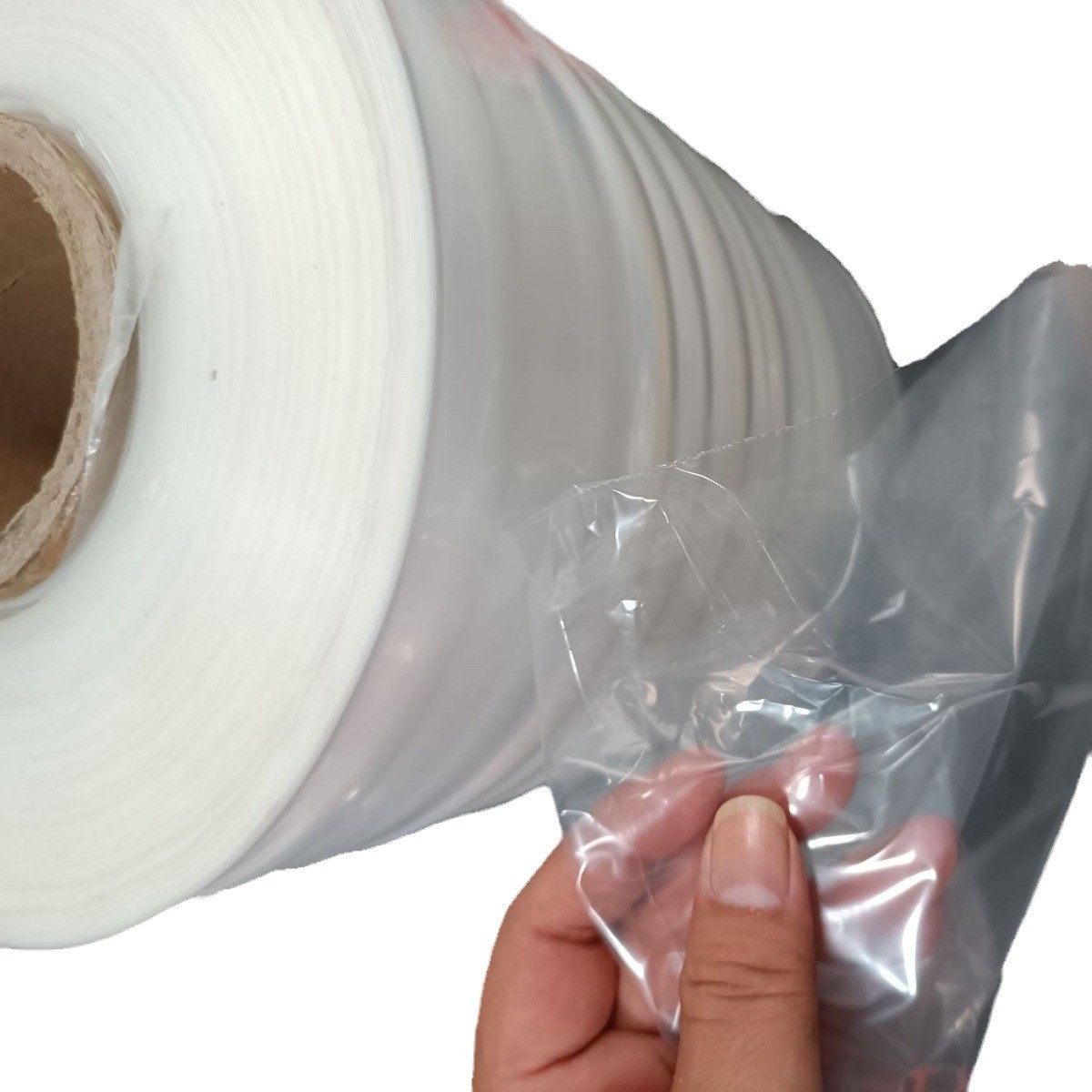 厂家直销PE卷料 聚乙烯卷膜 包装卷膜全新料吹膜厂家海量现货库存图5