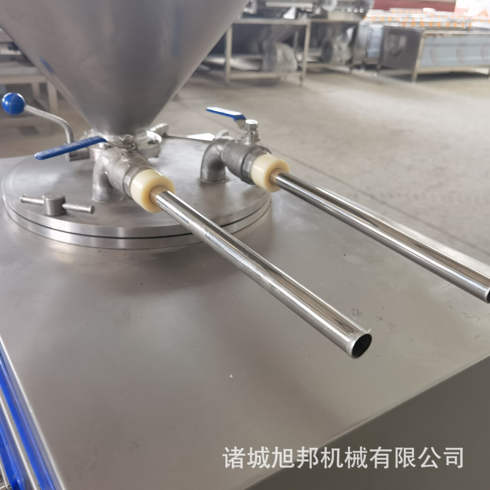 商用火腿肠定量灌装机 红肠自动扭结机 多功能气动定量灌肠机图4