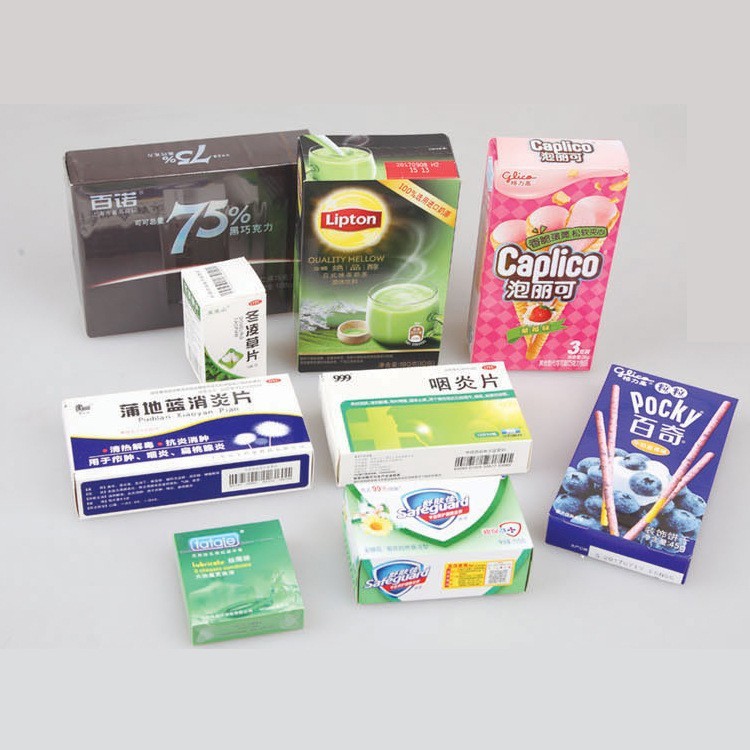 全自动装盒机 药品口罩食品包装机 密封保鲜袋封盒机械包装设备图4