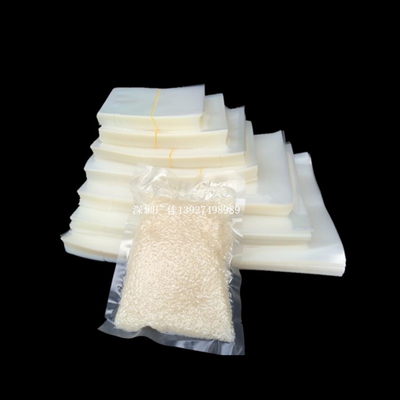 50*80特大号尼龙真空食品包装袋大尺寸透明压缩塑封密封光面100个图2