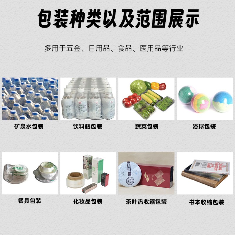 全自动礼盒套膜L型封切机塑封机食品玩具封膜全自动热收缩包装机图2