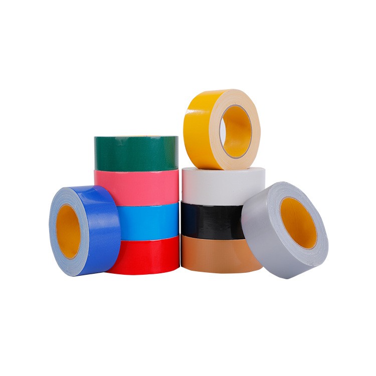 批发彩色单面布基胶带婚庆展会高粘布基胶地板无痕拼接布基胶带图2