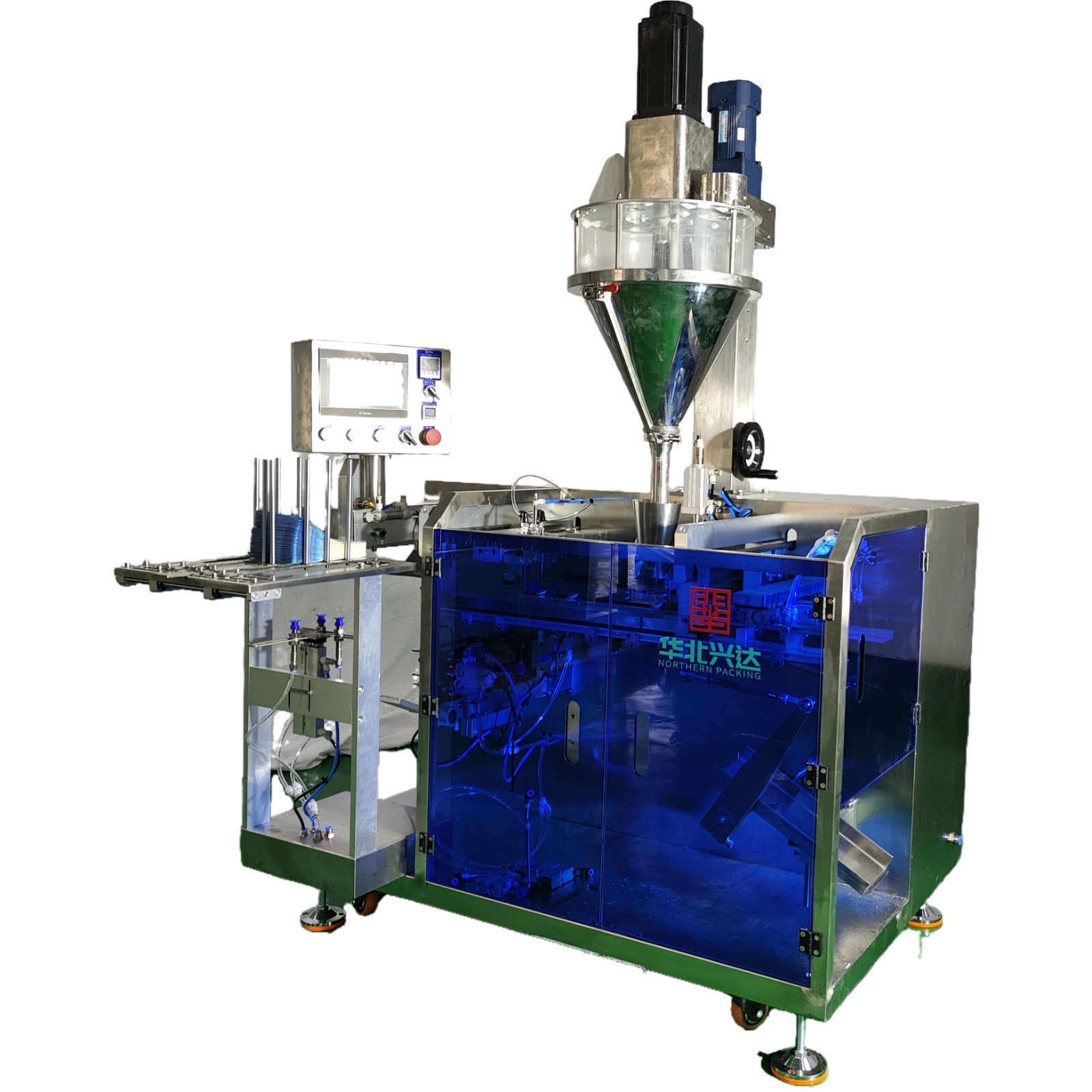 全自动给袋式预制菜小食品包装机华北兴达支持定制图2