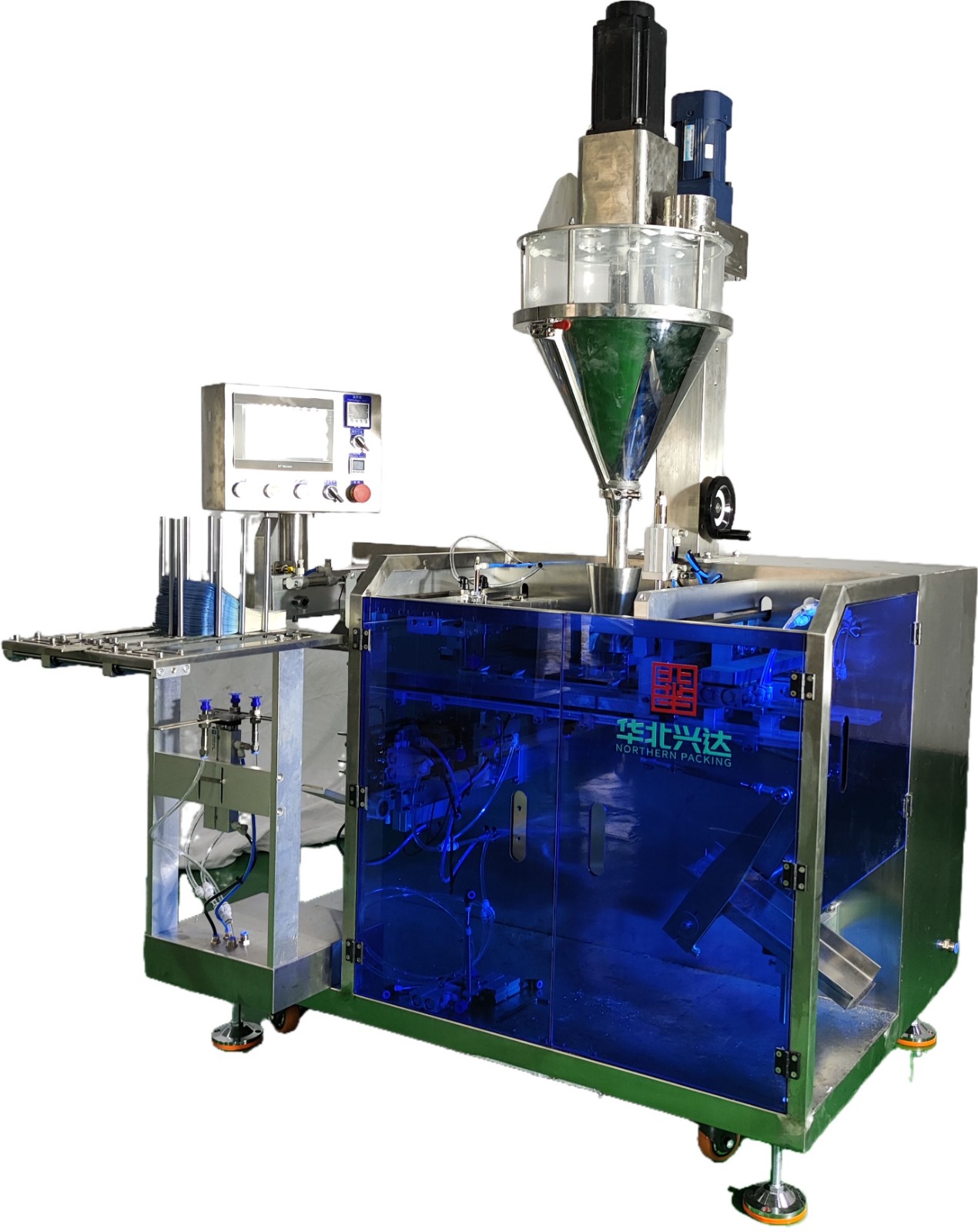 全自动给袋式预制菜小食品包装机华北兴达支持定制图4