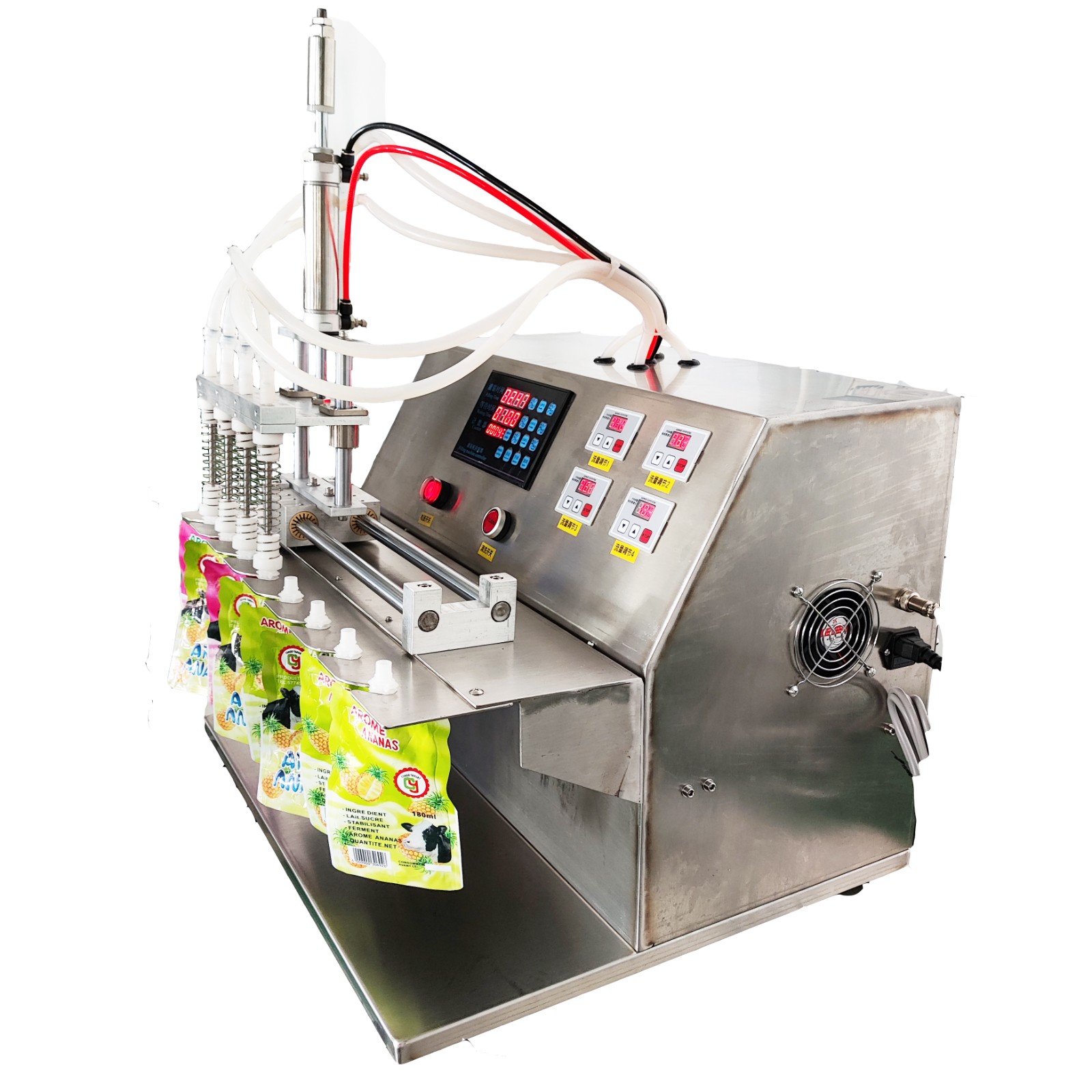 华北兴达 灌装机吸嘴袋 液体包装机 饮料 酒水 袋装液体 齿轮泵图2