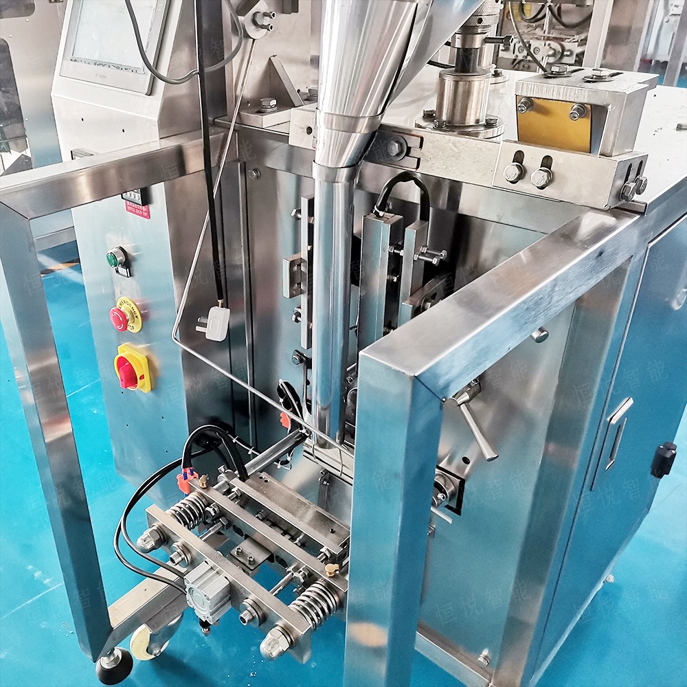 中药颗粒冲剂包装机 背封三边封细微颗粒分装机 量杯计量包装效率高图4