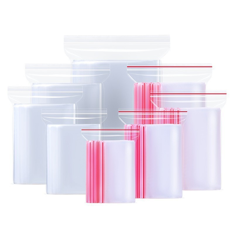 30丝加厚自封袋透明塑料pe密封袋饰品封口袋食品包装袋子大量批发图5