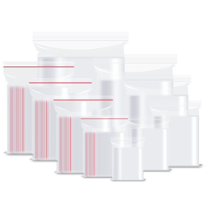 pe密封袋现货透明塑料包装袋加厚分装饰品塑封口袋食品自 封袋定制图4